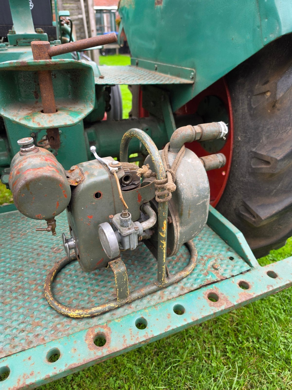 JAP Stationaire Motor met Waterpomp, Doe-het-zelf en Verbouw, Ophalen, Gebruikt, Benzinemotor