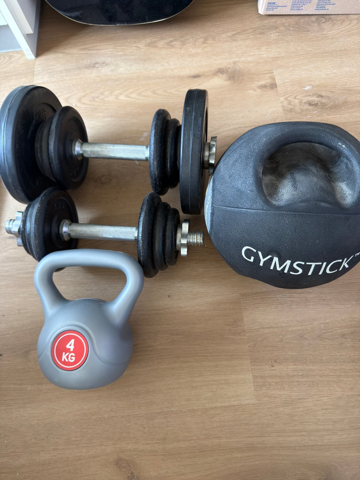 Dumbells / gewichtsset, Ophalen