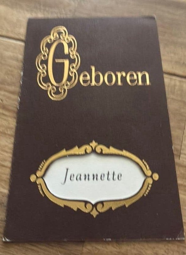 Zevenbergen,,1976::;Jeannette, Verzamelen, Efteling, Ophalen of Verzenden, Zo goed als nieuw