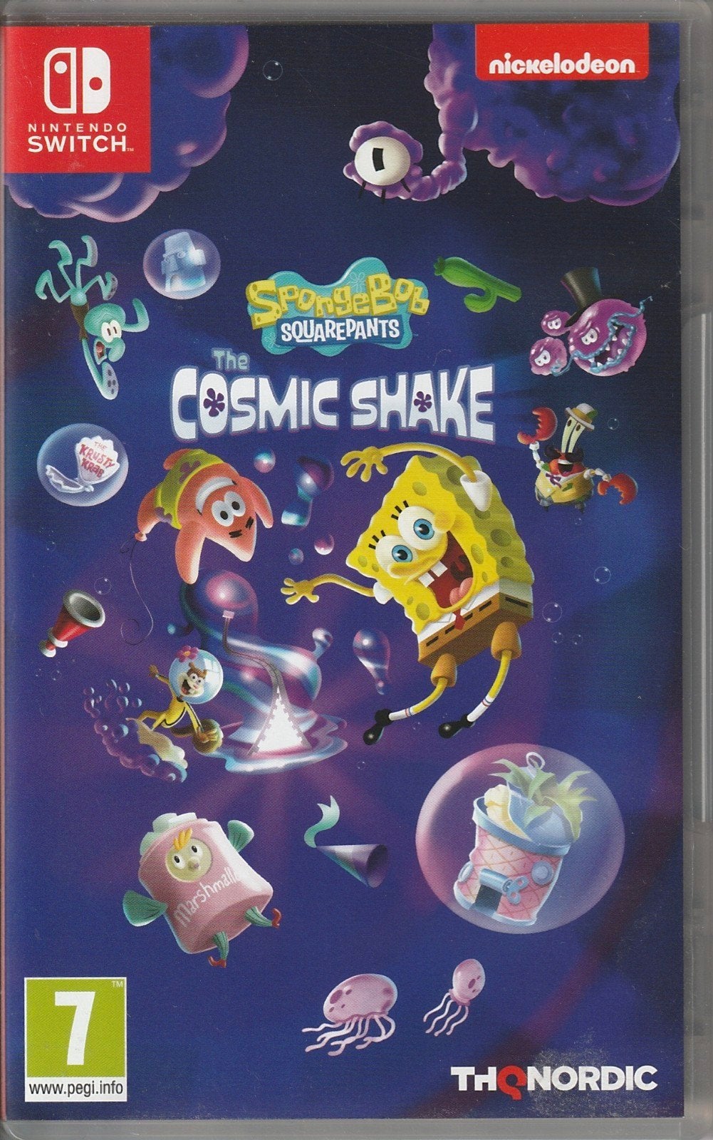 SpongeBob SquarePants: The Cosmic Shake Nintendo Switch Game, Met games, Ophalen of Verzenden, Zo goed als nieuw, Switch Original