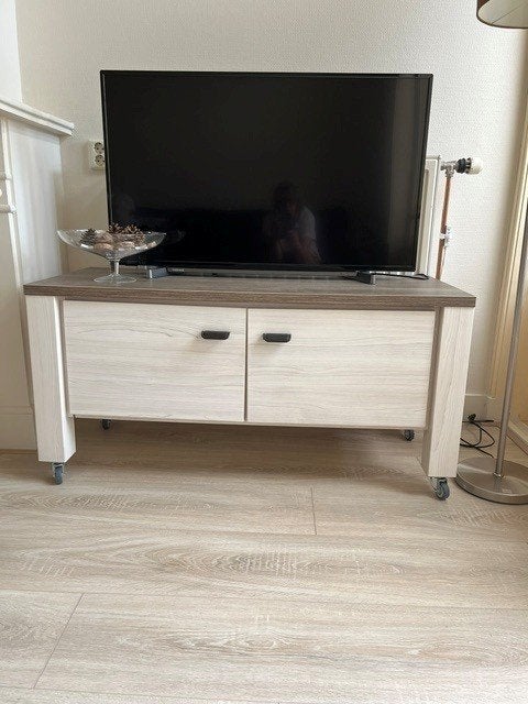 televisie meubel, Ophalen, Gebruikt, 100 tot 150 cm, Minder dan 100 cm
