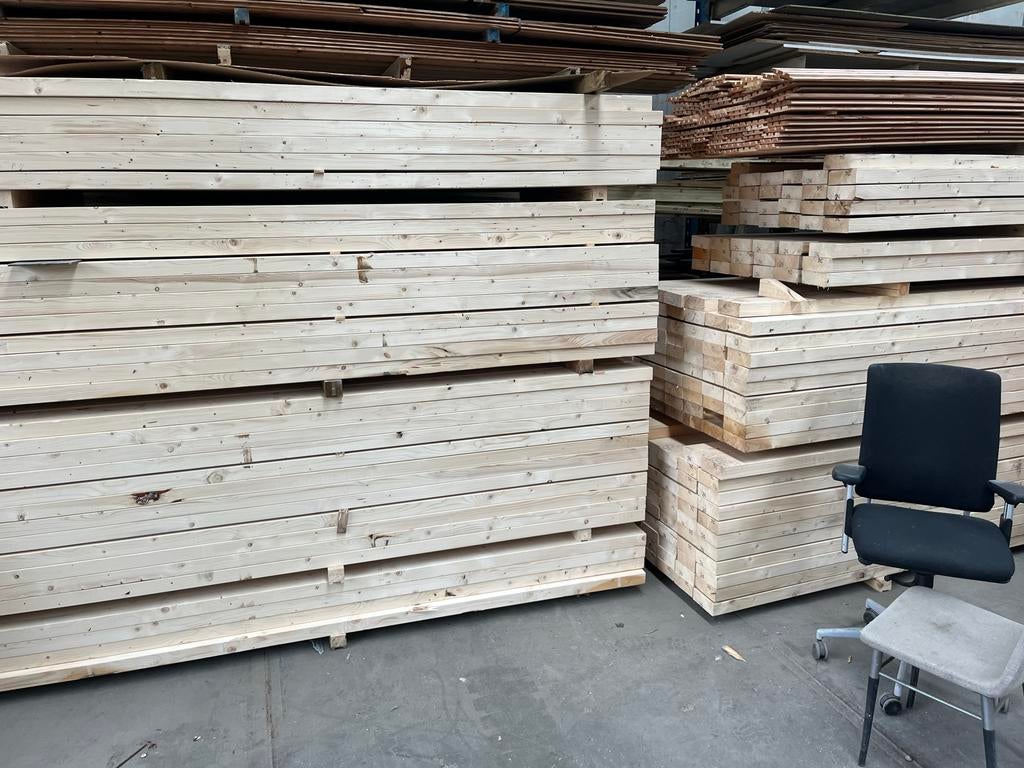 Vuren balken 5x15 cm - Diverse lengtes, Tuin en Terras, Ophalen of Verzenden, Zo goed als nieuw, 250 cm of meer, Balken