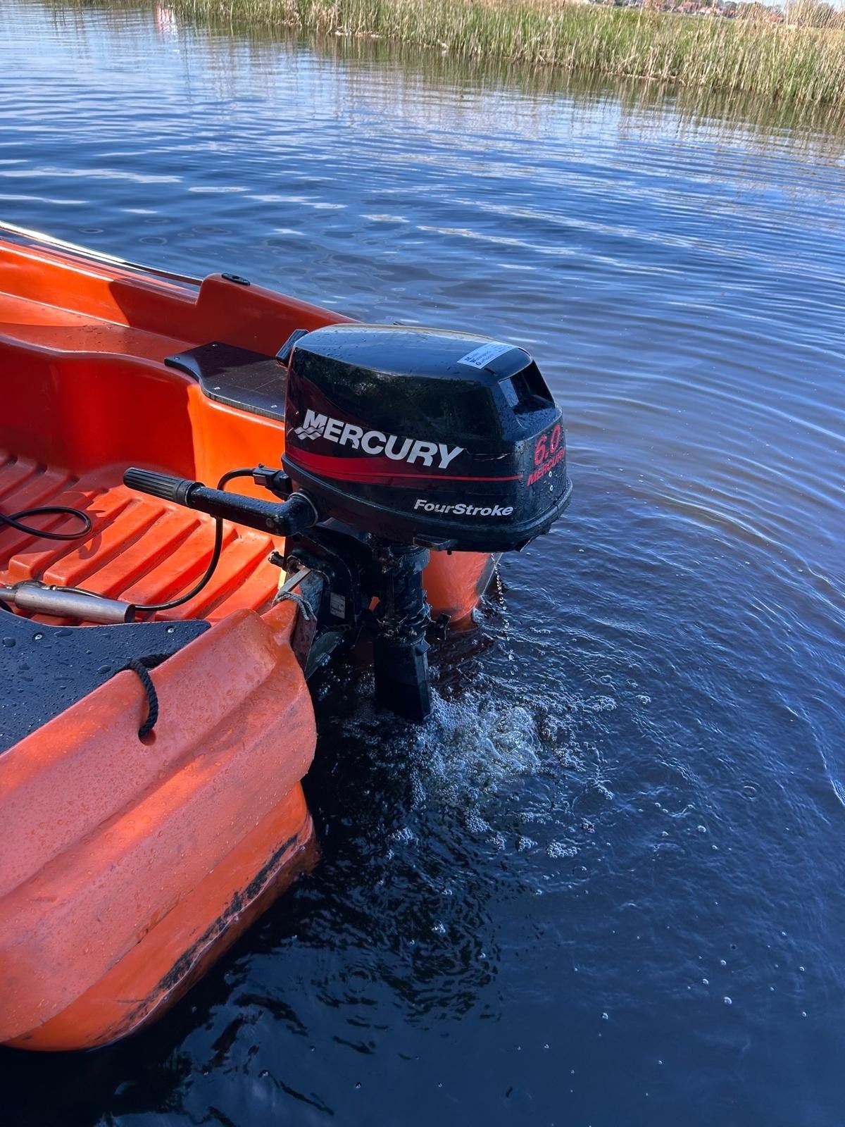 6 pk 4 takt mecury 2006, Ophalen, Gebruikt, Motor en Techniek, Motorboot