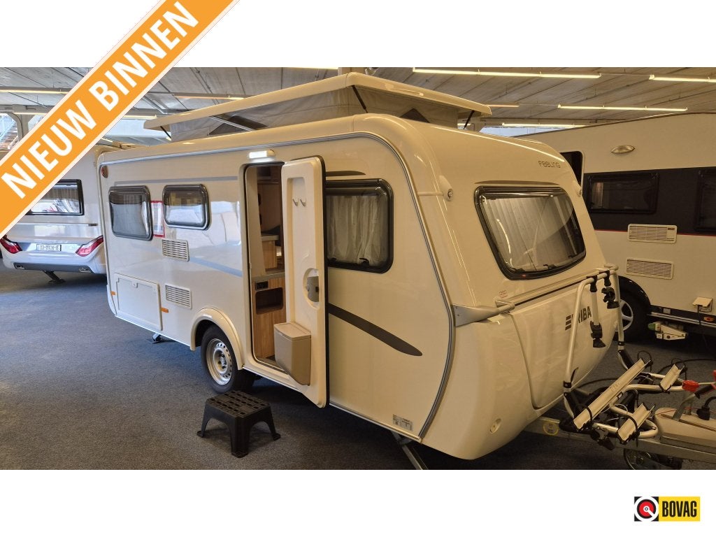 Eriba Feeling 425 zeer netjes, Caravans en Kamperen, Standaardzit, Bedrijf, 750 - 1000 kg, 4 tot 5 meter