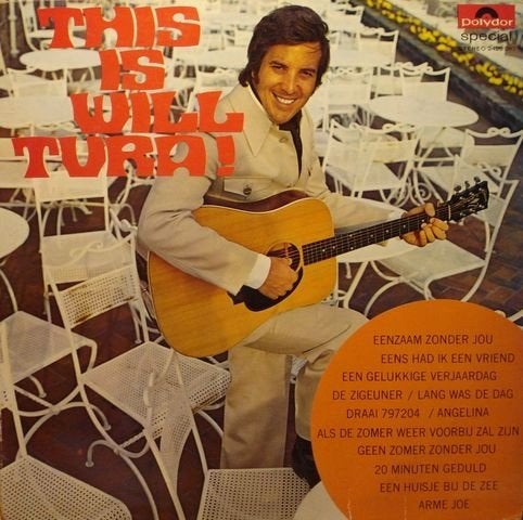 Will tura ‎ this is will tura lp, LP, Ophalen of Verzenden, Levenslied of Smartlap, 12 inch