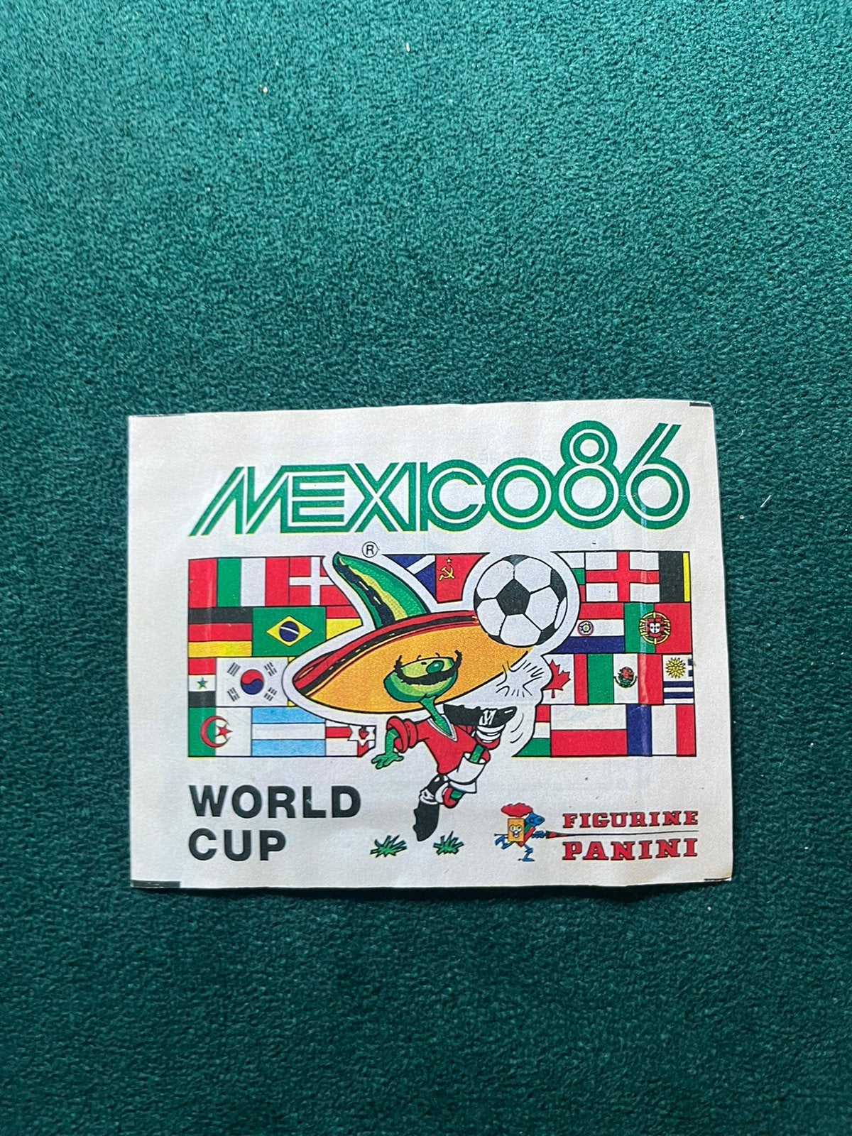 Panini Mexico 1986 1x sealed pack, Ophalen of Verzenden, Nieuw, Meerdere stickers