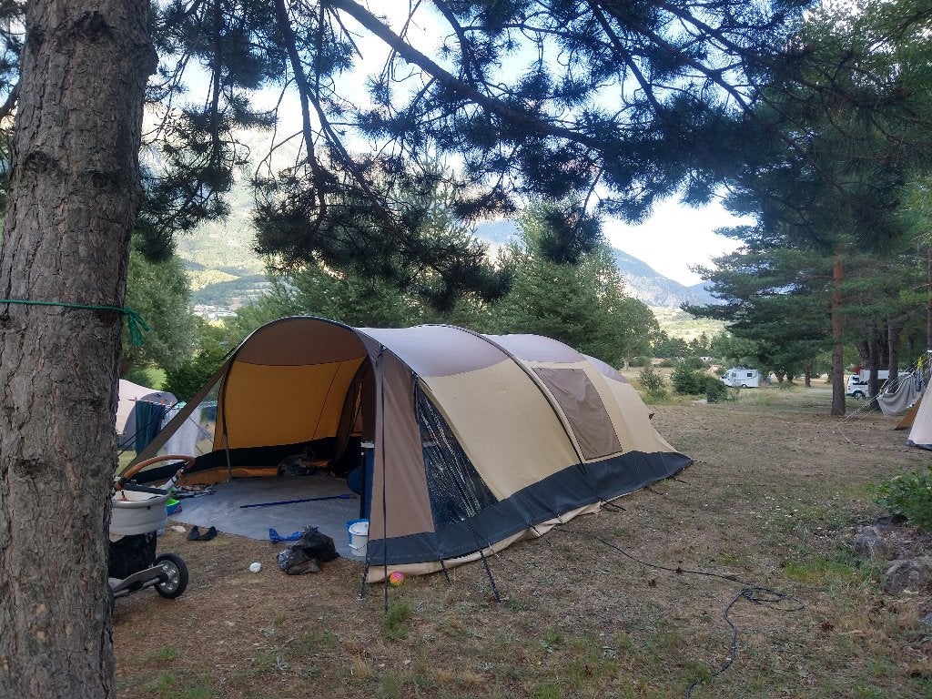 Baco 4000 tent, Caravans en Kamperen, Tenten, Ophalen, Gebruikt, Tot en met 5