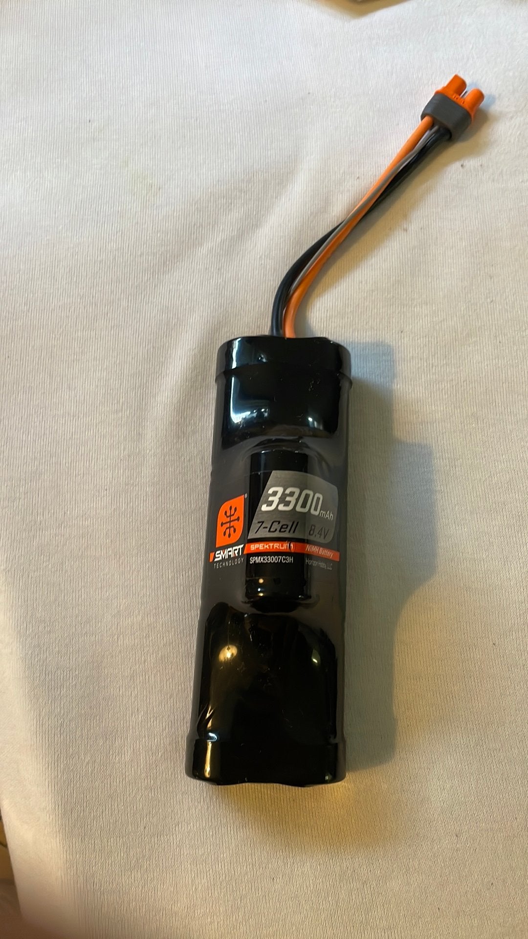 New Spektrum 8.4V 3300mah 7cell nimh arrma, Ophalen of Verzenden, Zo goed als nieuw