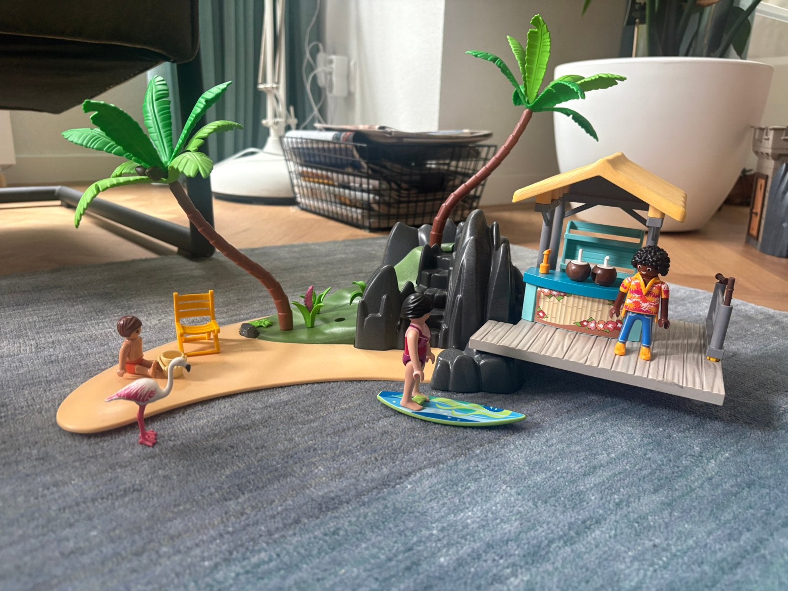 Playmobil tropisch eiland, Ophalen of Verzenden, Zo goed als nieuw