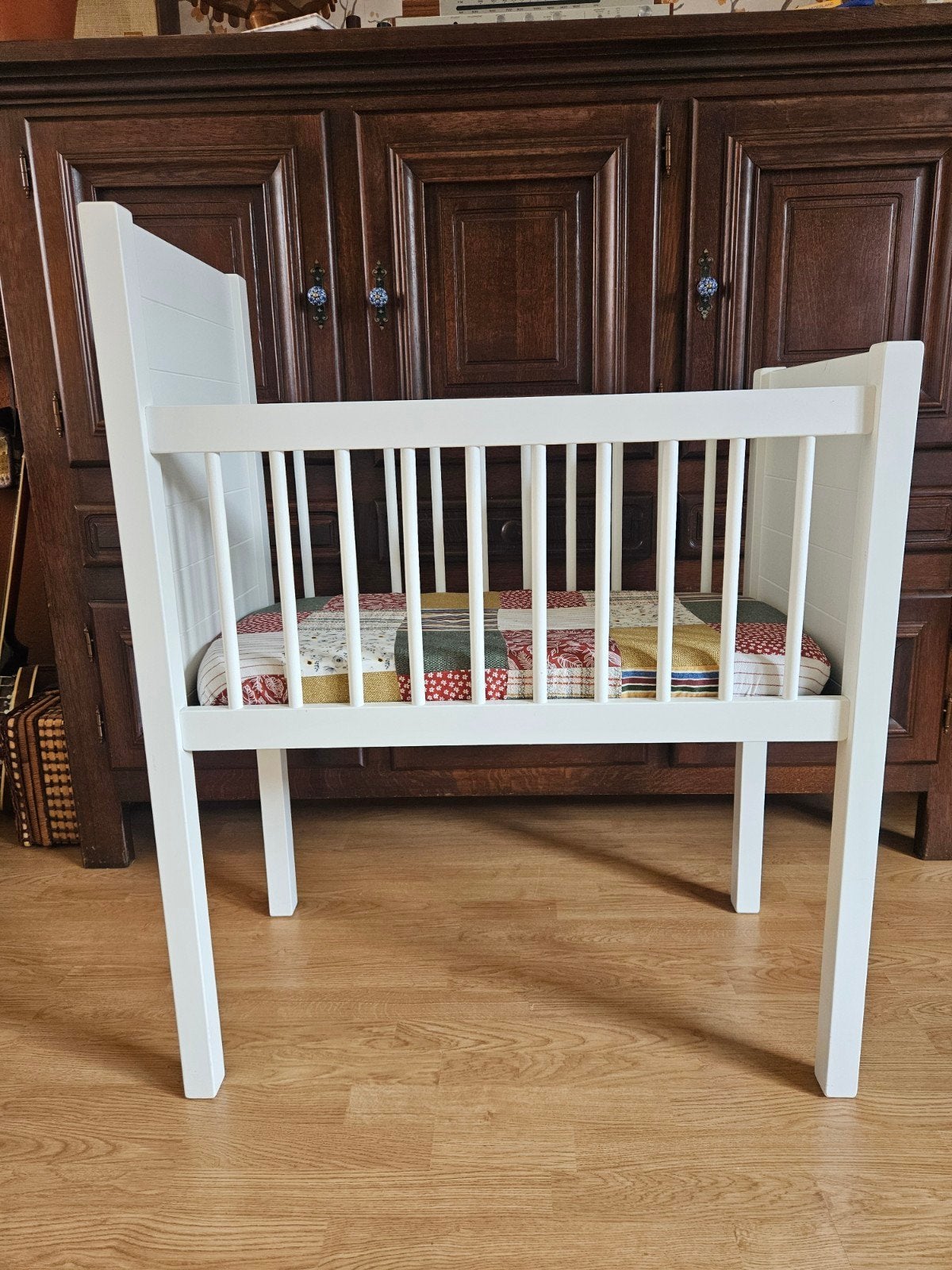 Wieg Kidsmill Noa Wieg - Mat Wit 40×80cm, Ophalen, Zo goed als nieuw, Wieg