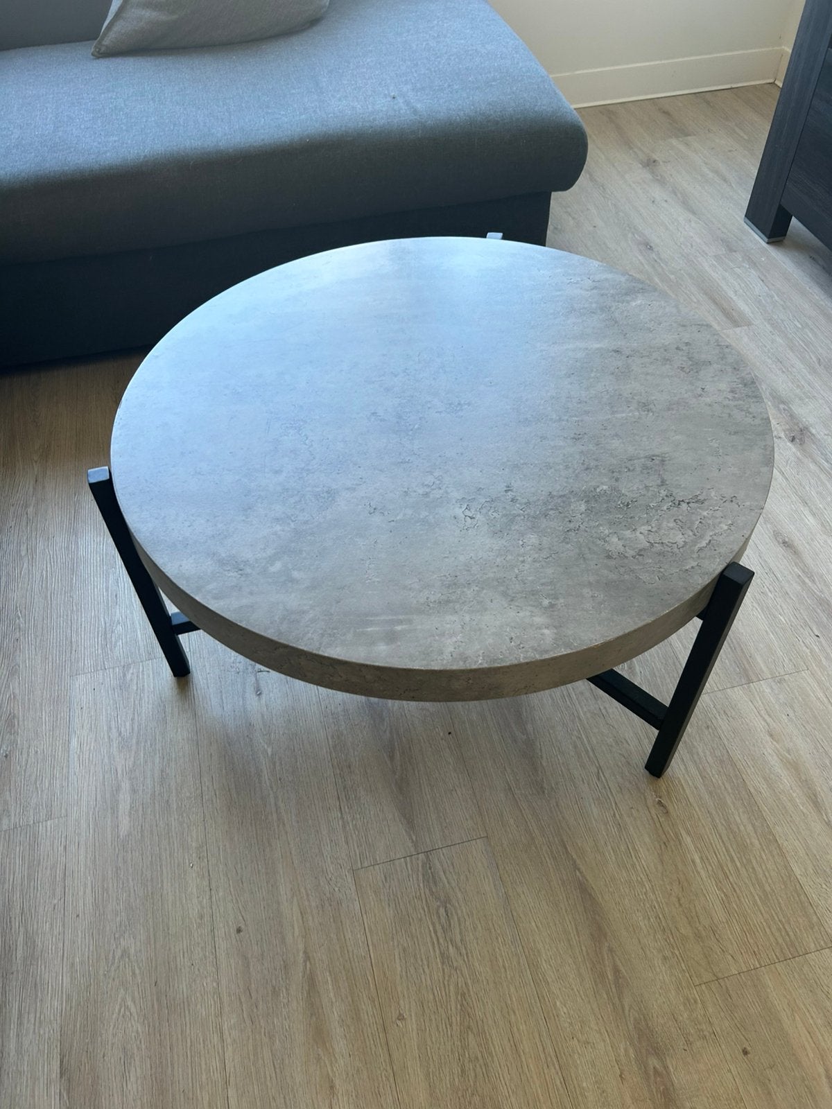 Salontafel MOET ZSM WEG, Ophalen, 100 tot 150 cm, Rond, 50 tot 100 cm