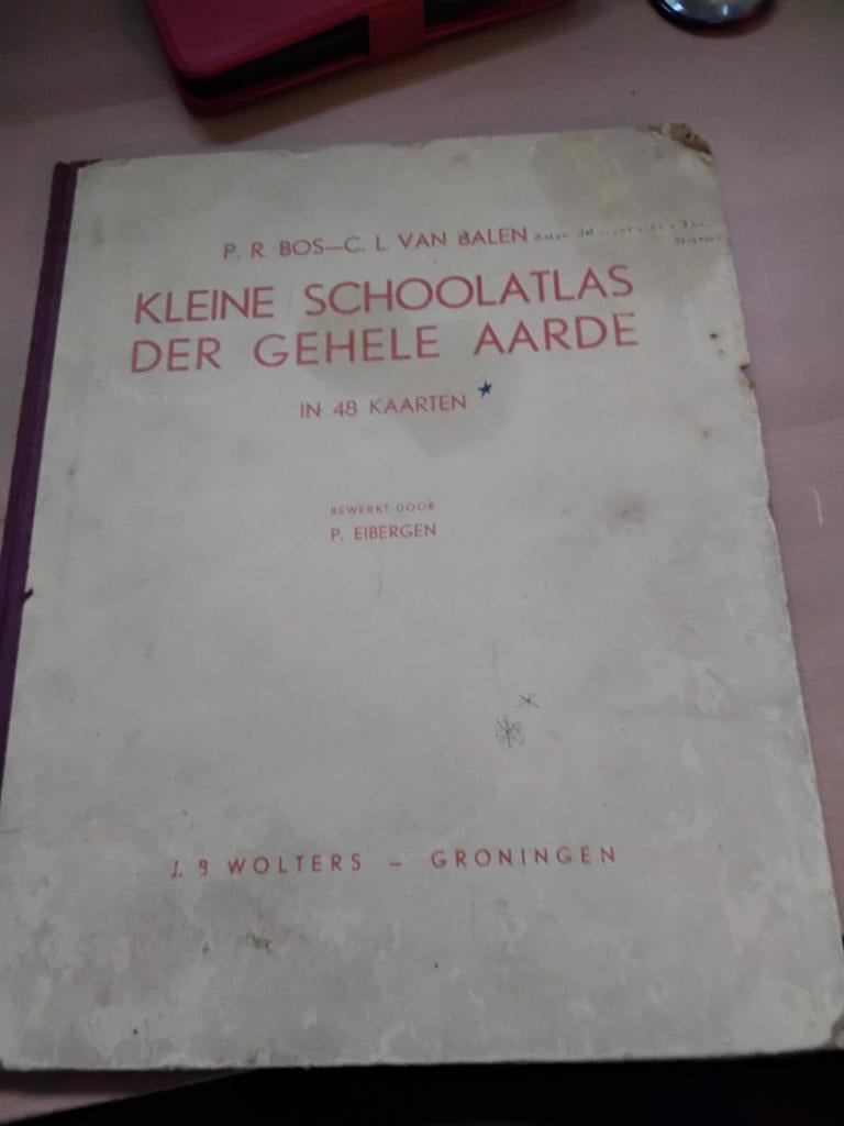 ATLAS 1956, Gelezen, Overige atlassen, Ophalen of Verzenden, 1800 tot 2000