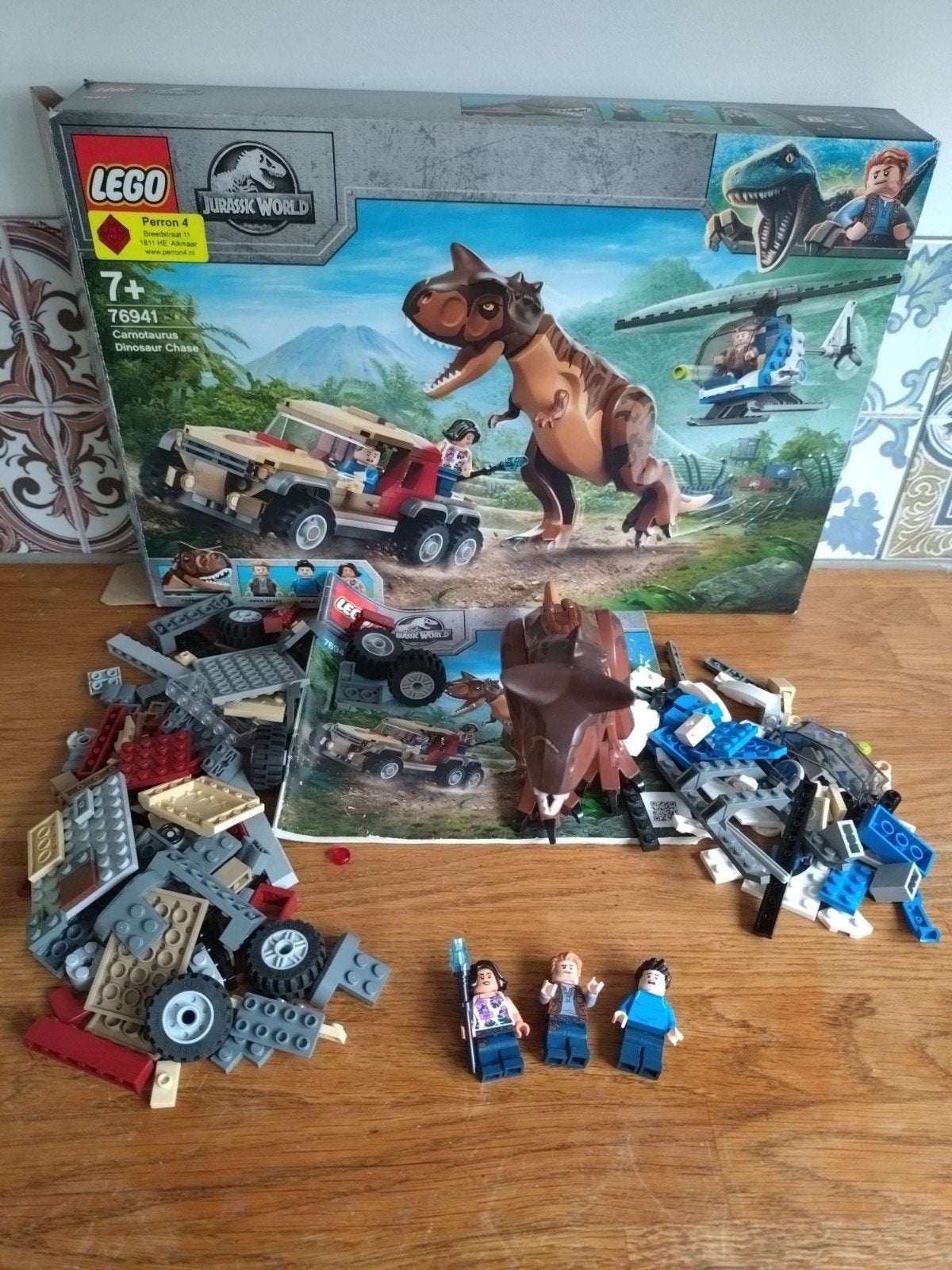Lego Jurassic world 76941 complete set., Gebruikt, Jurassic World, Lego, Ophalen of Verzenden