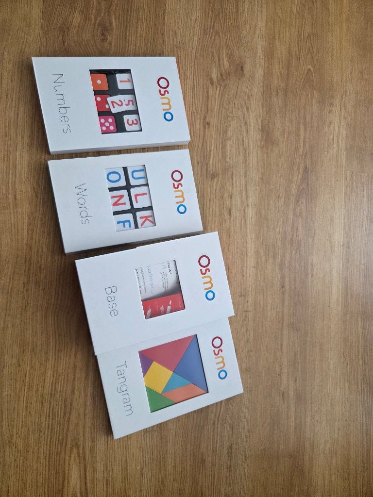 Osmo Starter Kit: Words, Tangram, Numbers, Base, Ophalen of Verzenden, Nieuw, Taal en Lezen
