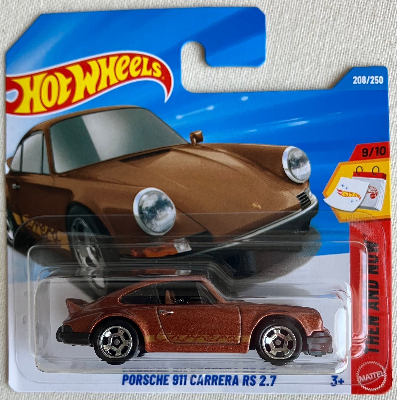 Hot Wheels Porsche 911 Carrera RS 2.7 Hotwheels, Ophalen of Verzenden, Nieuw, Auto