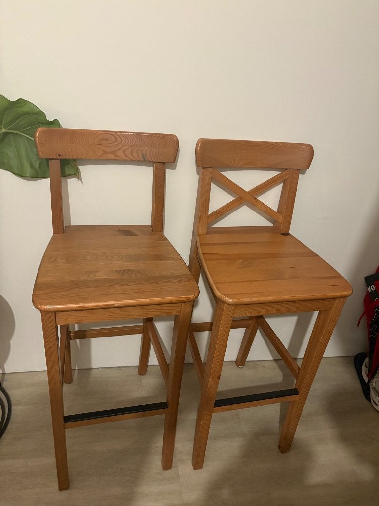 Ikea high chairs, Ophalen, Gebruikt