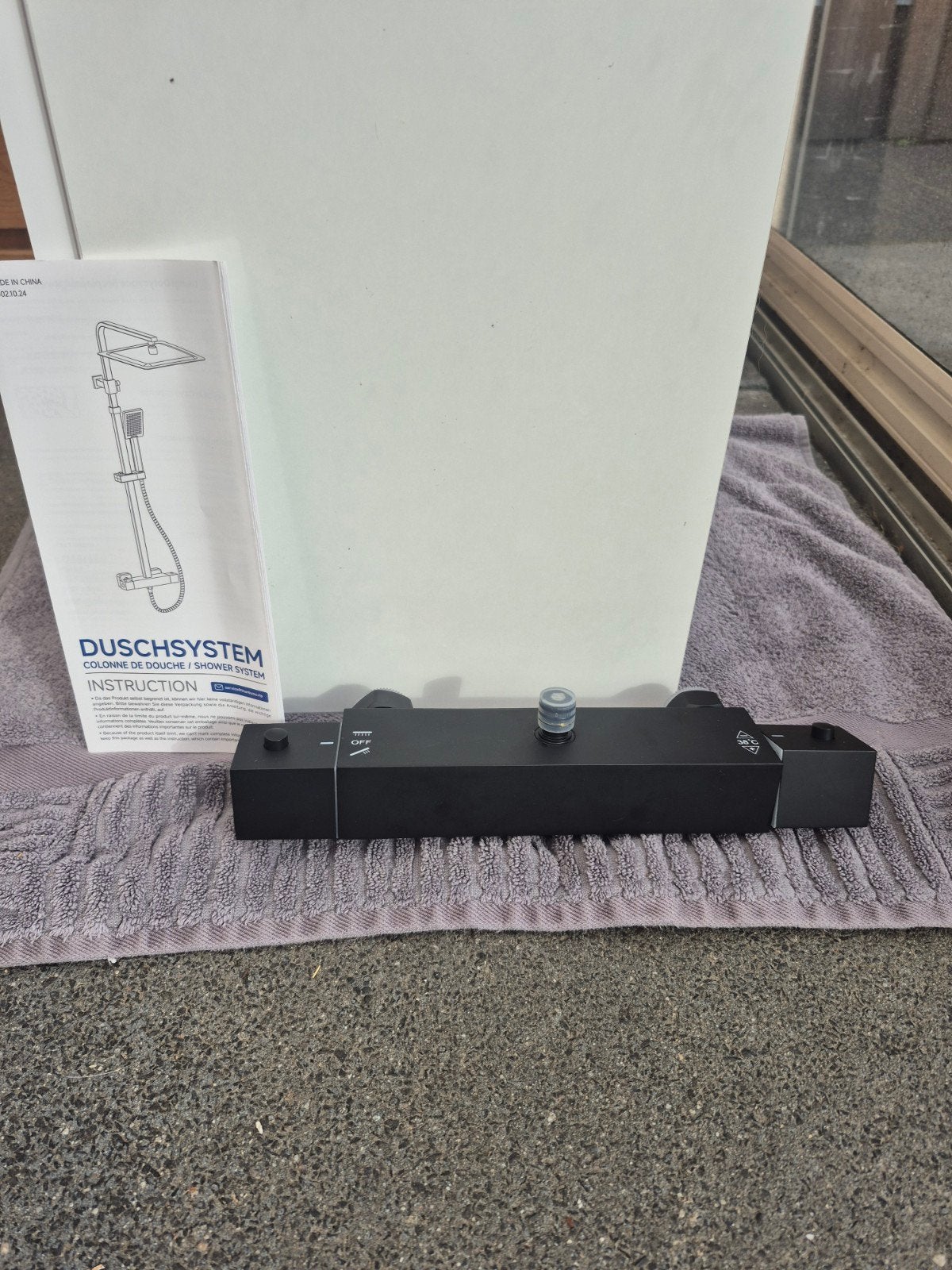 Uitschuifbare Douchestang met Regendouche en Handdouche, Ophalen of Verzenden, Douche
