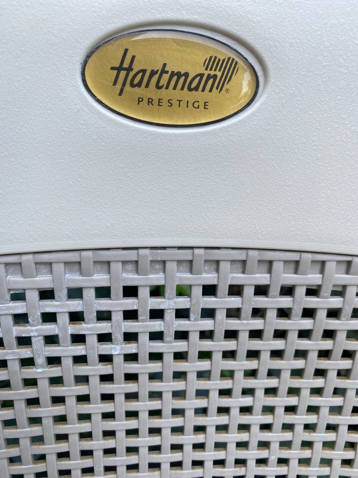 Hartman Prestige verstelbare tuinstoel, creme/off white, Ophalen, Gebruikt, Kunststof, Verstelbaar