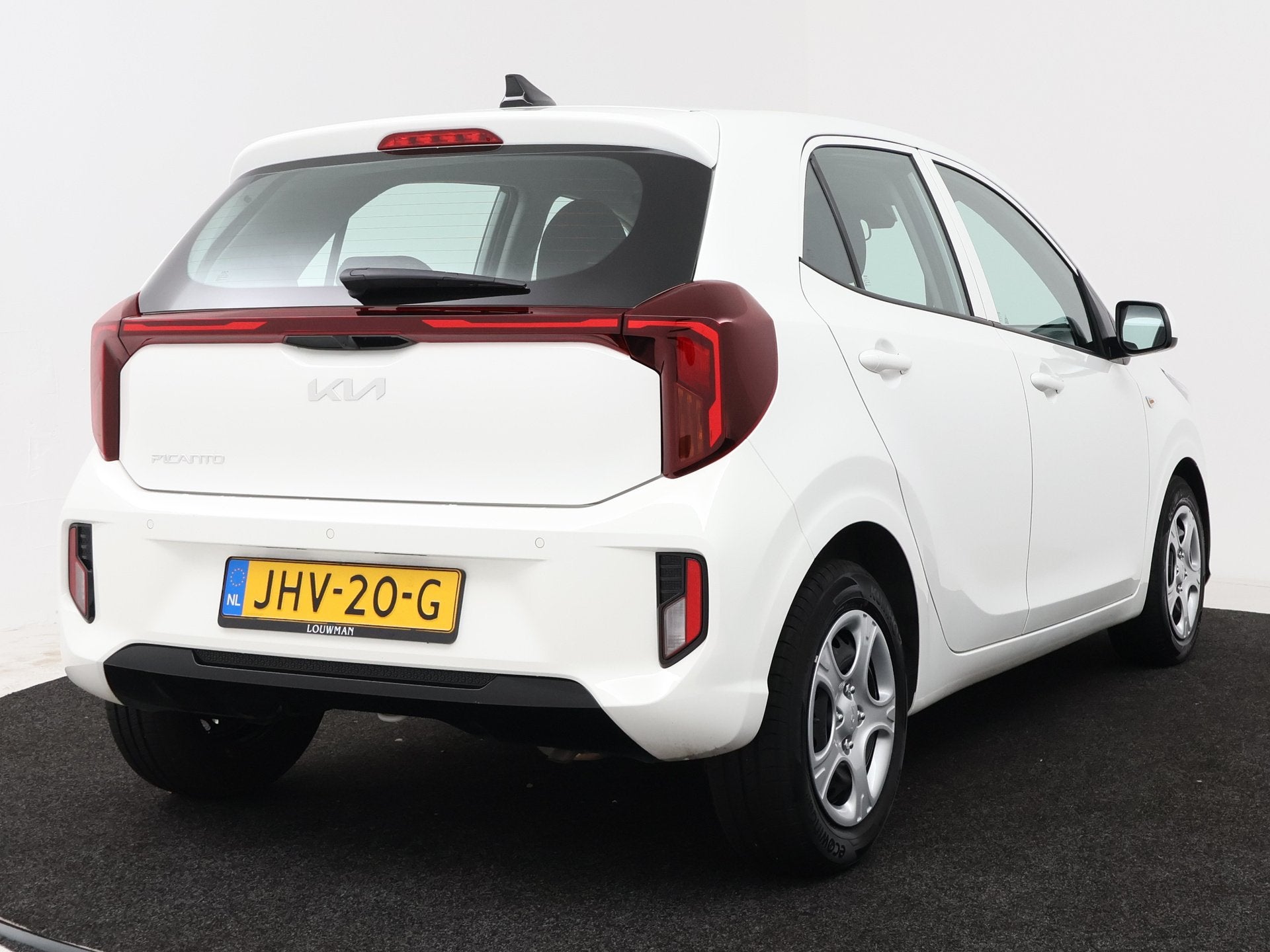 Kia Picanto 1.0 DPI DynamicLine Navigatie | Parkeersensoren, 12 maanden, Stof, 4 stoelen, Wit