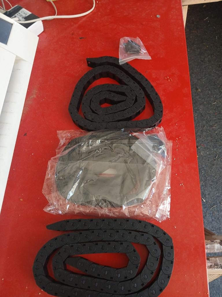 3x 10x15mm Kabelketting 1 meter voor 3D printer, Computers en Software, 3D Printers, Ophalen of Verzenden