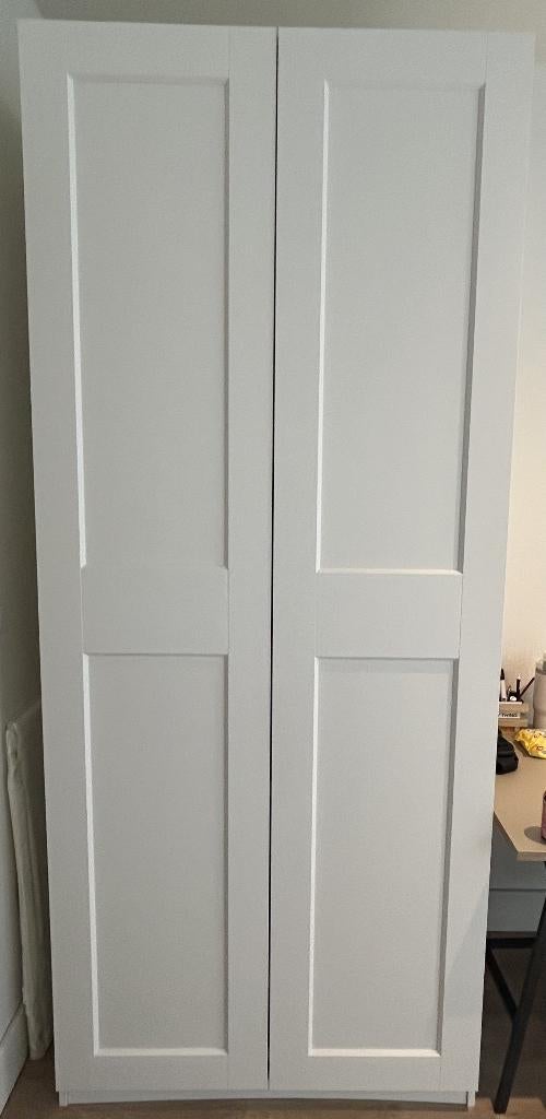 Witte Ikea PAX kast(en), 100 tot 150 cm, 200 cm of meer, Zo goed als nieuw, PAX kledingkast