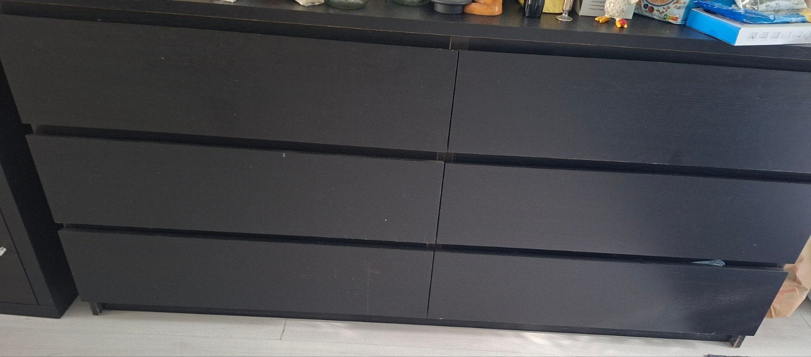 Ikea malm kast 160x48x77,5, Ophalen, Gebruikt