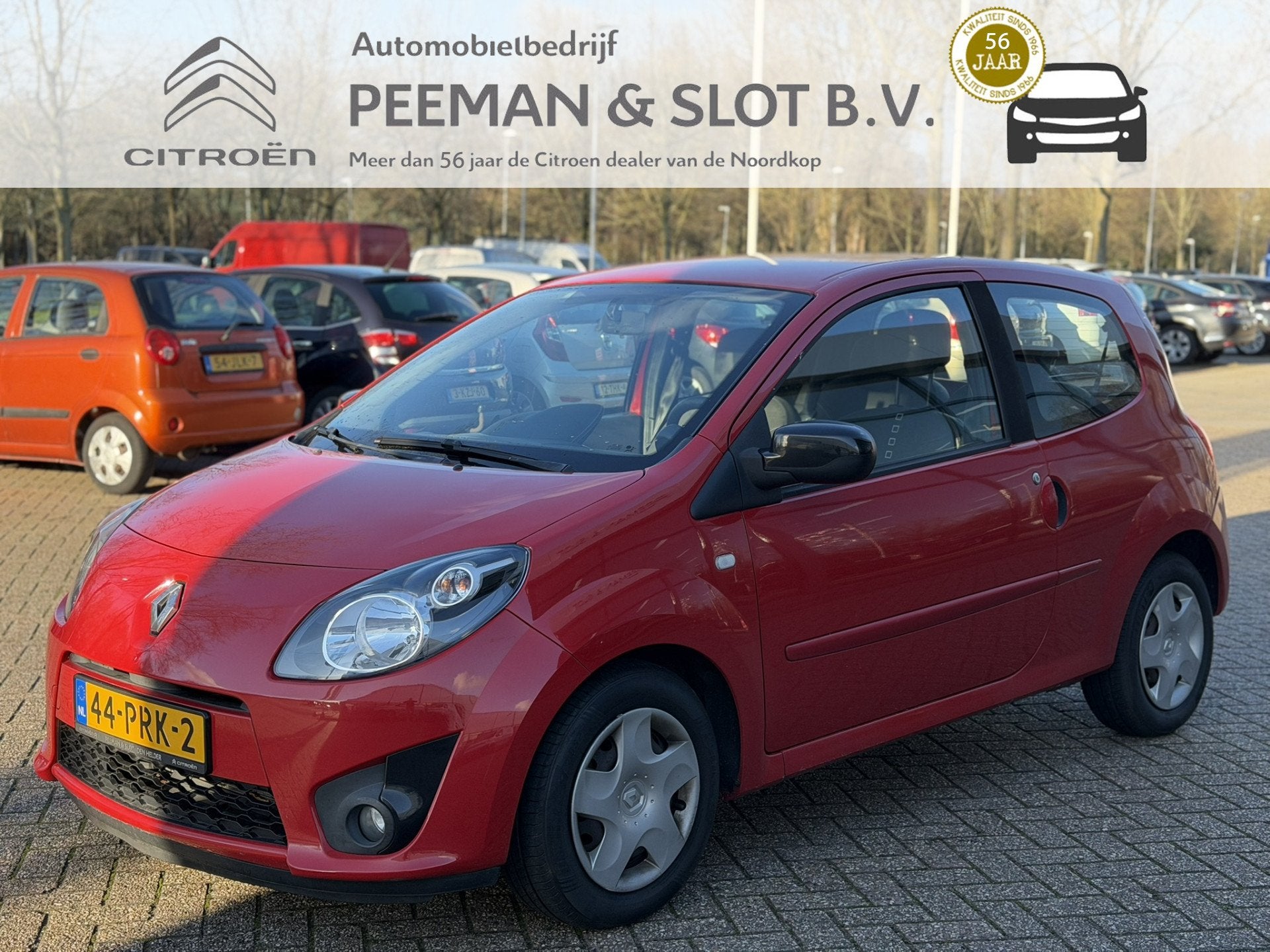Renault Twingo 1.2-16V Dynamique APK 18-11-2026 (bj 2011), Auto's, Gebruikt, Zwart, 4 cilinders, Startonderbreker