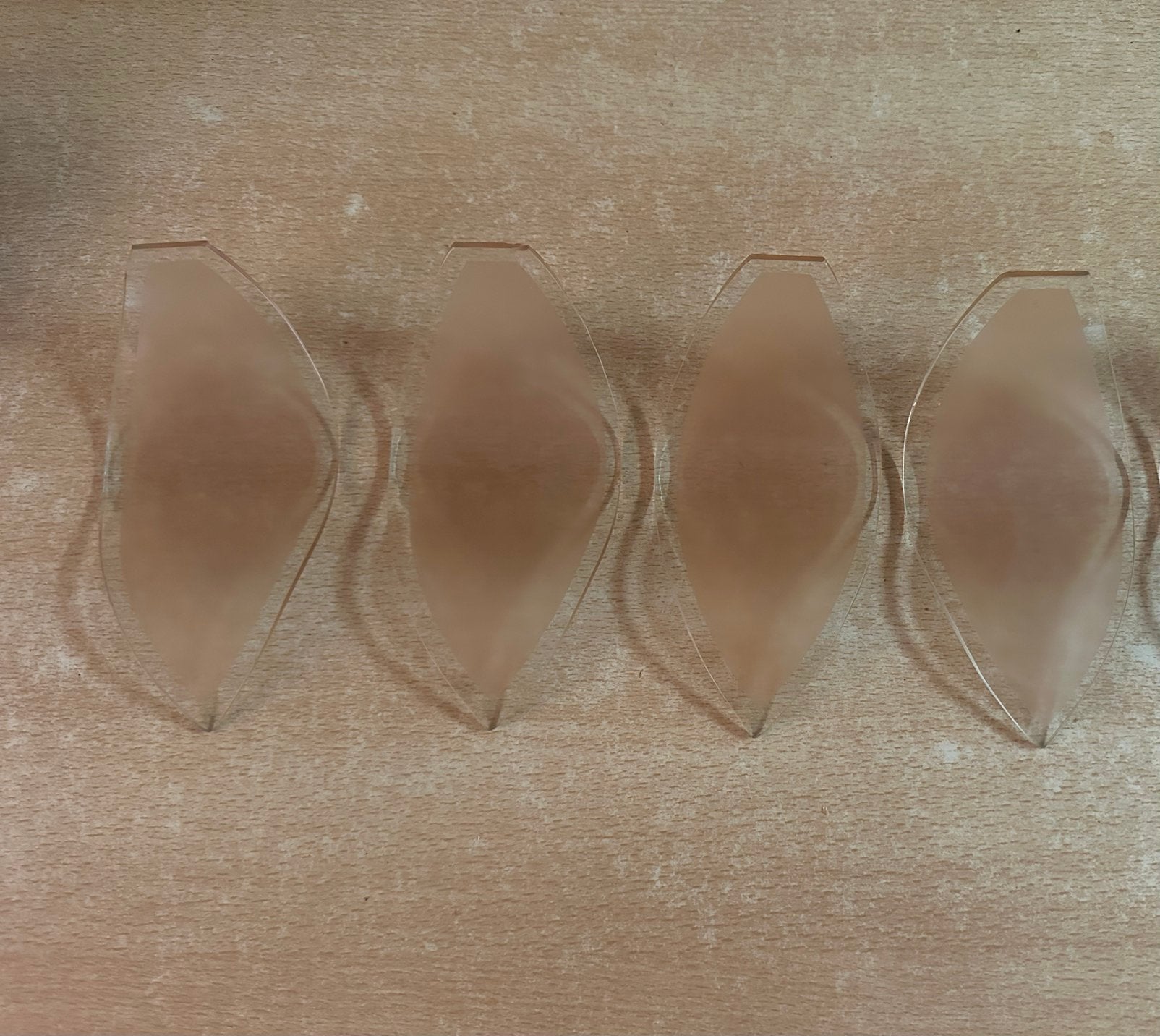Roze glaasjes voor Lotuslamp (de laatste), Ophalen of Verzenden, Gebruikt