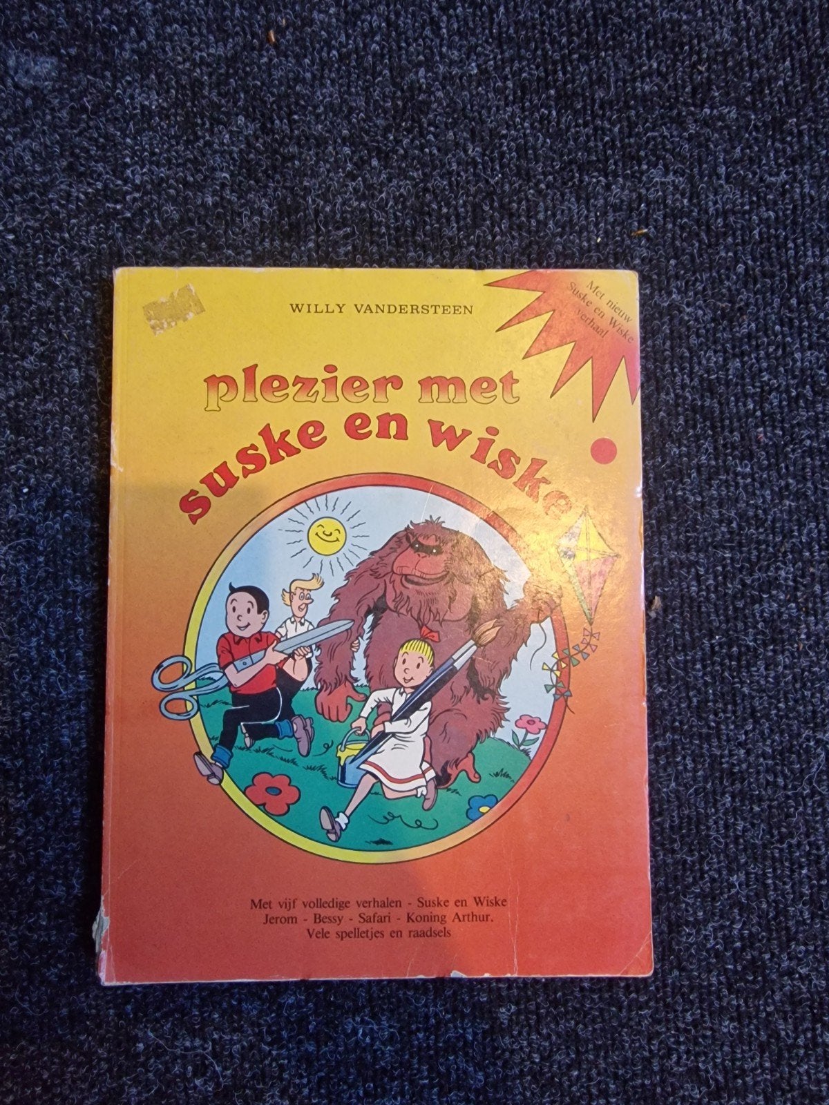 Plezier met Suske en Wiske - Willy Vandersteen, Boeken, Eén stripboek, Ophalen of Verzenden, Gelezen, Willy Vandersteen