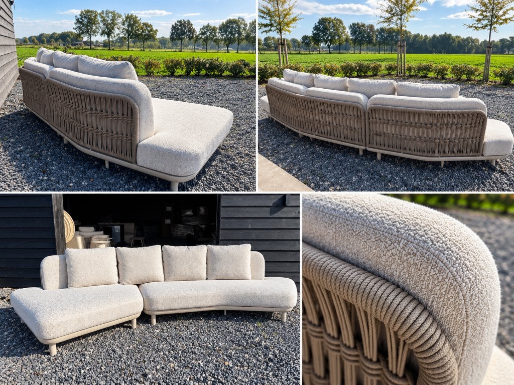 Luxe loungebank – showroommodel – van €5.000 voor €1.500