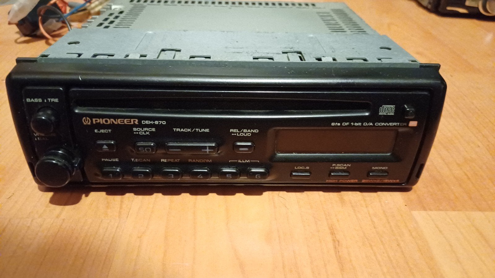 Pioneer DEH-670 Autoradio - Werking onbekend, Ophalen of Verzenden, Gebruikt