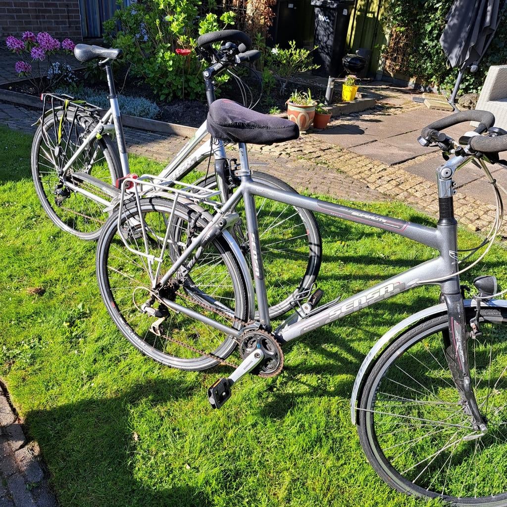 2x Sensa Superlite Sportfietsen Dames en Heren, Ophalen