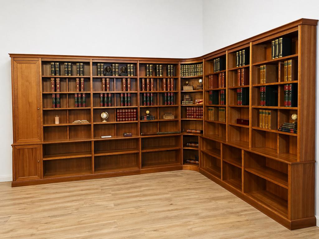Foto 2 van Hoek boekenkast / bibliotheekkast van Jesco Meubels