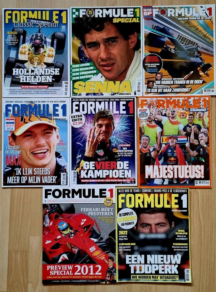 Formule 1 bladen, specials en seizoensgidsen, Ophalen of Verzenden, Sport en Vrije tijd