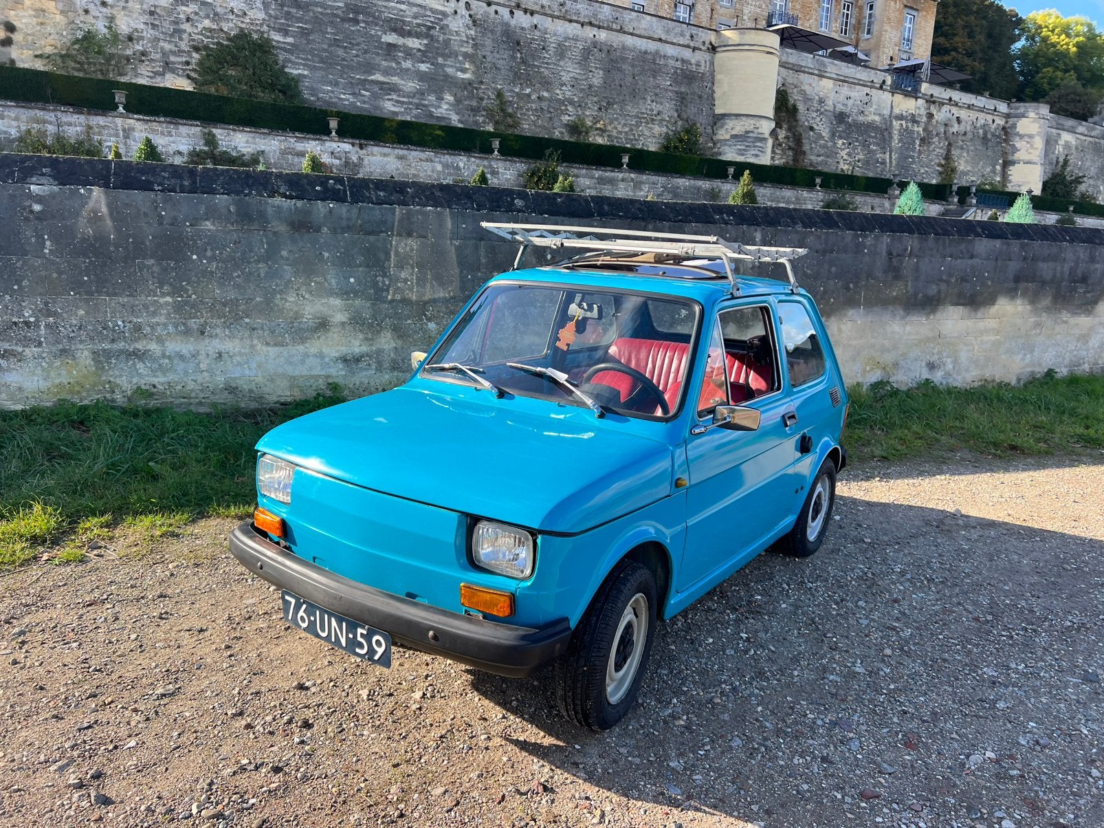 Fiat 126 1978 Blauw, 600 kg, Achterwielaandrijving, Overige modellen, Blauw