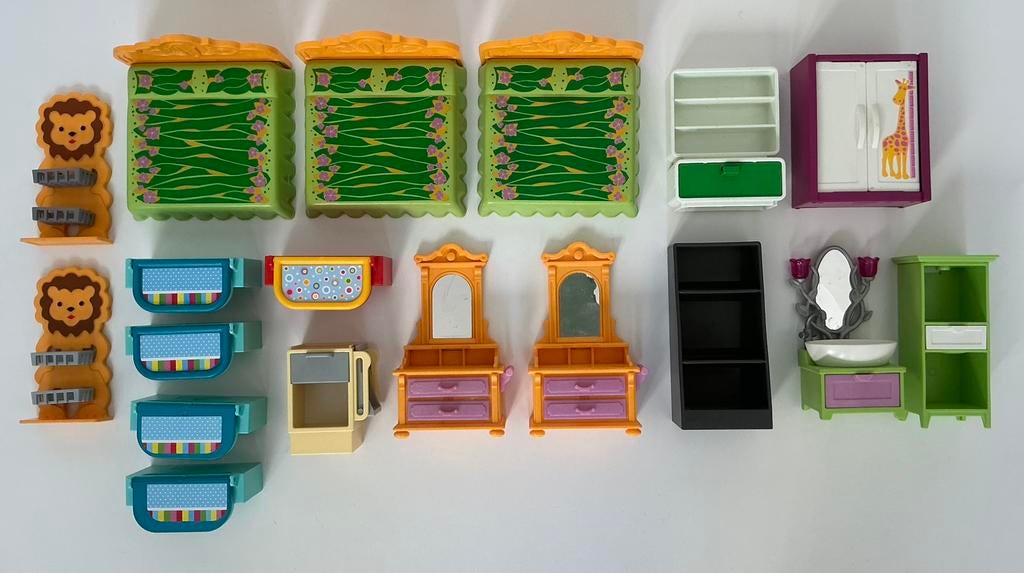 Playmobil meubels, Ophalen of Verzenden, Gebruikt, Los playmobil