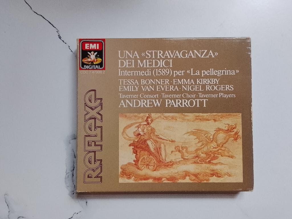 Una Stravaganza Dei Medici Taverner Consort Kirkby et al EMI, Cd's en Dvd's, Boxset, Zo goed als nieuw, Vocaal, Middeleeuwen en Renaissance