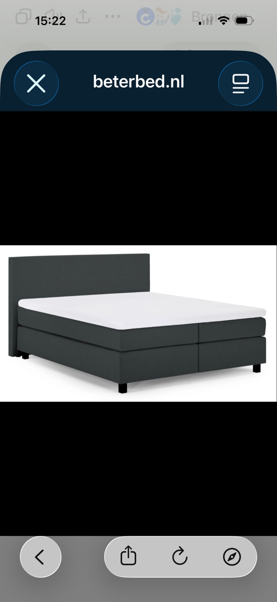 Karlsson bed van Beter Bed, Ophalen, Gebruikt, Tweepersoons, 200 cm