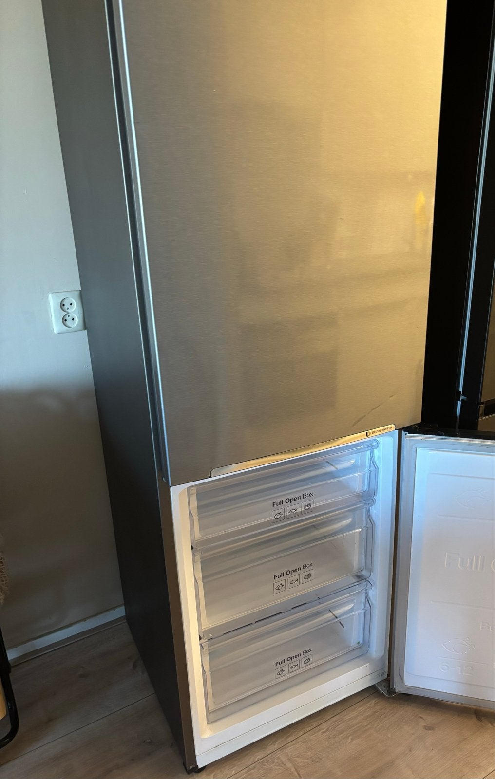 Samsung koelkast en vriezer met lichte No Frost storing