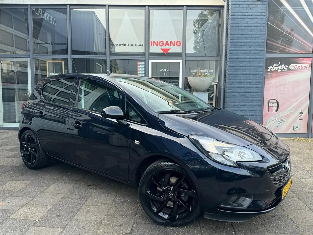 Opel Corsa 1.0 Turbo Online Edition | Airco | C € 7.395,00, Gebruikt, Lichtsensor, Blauw, 49 €/maand