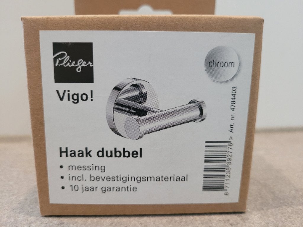 Dubbele handdoek haak, Ophalen of Verzenden, Nieuw, Handdoek