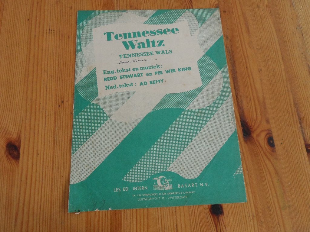 Tennessee waltz - stewart / king / remy, Gebruikt, Gitaar, Ophalen of Verzenden, Artiest of Componist
