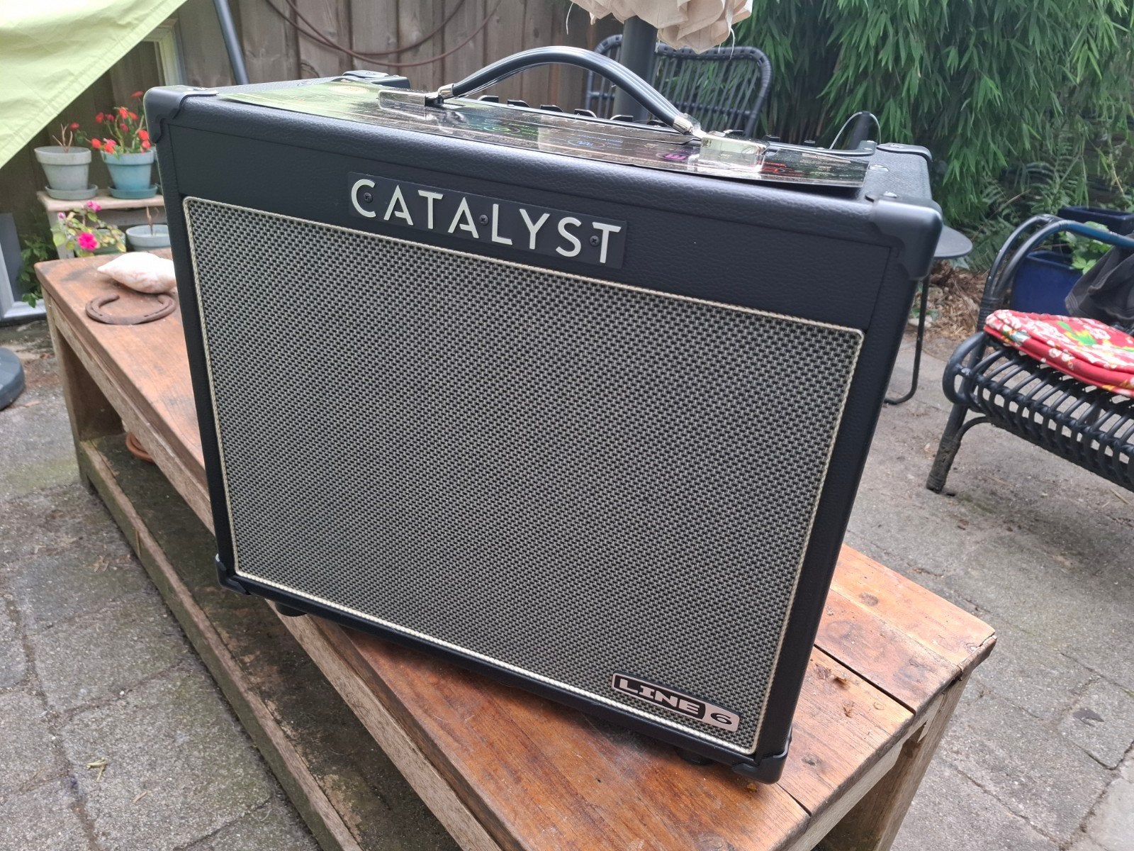 Line6 Catalyst CX60 1x12 gitaarversterker, Muziek en Instrumenten, Ophalen, Zo goed als nieuw, 50 tot 100 watt