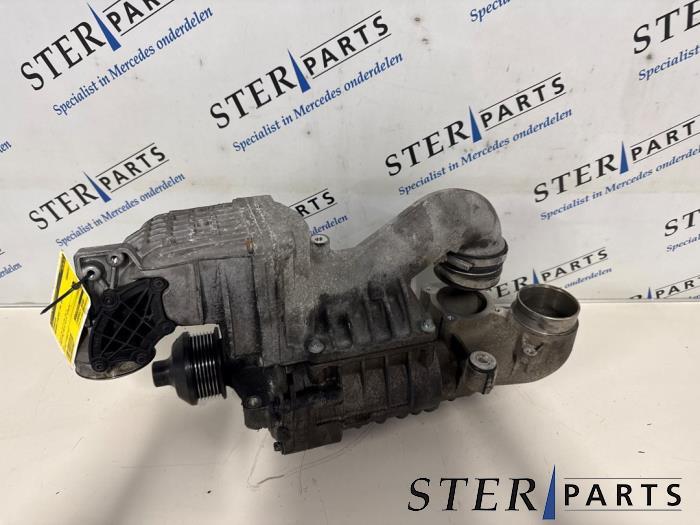 Compressor van een Mercedes E-Klasse, Auto-onderdelen, Overige Auto-onderdelen, Mercedes-Benz, Gebruikt, 3 maanden garantie, Ophalen of Verzenden