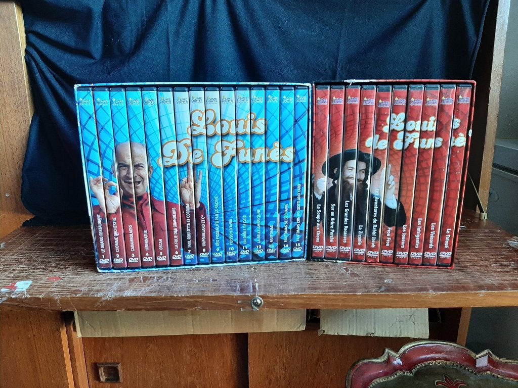 Dvd boxen Louis de Funes, Actiekomedie, Alle leeftijden, Nederlands, Ophalen of Verzenden