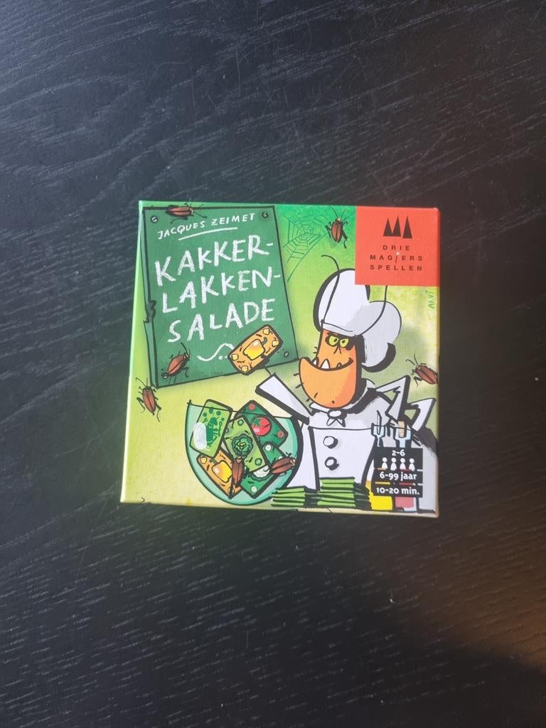 Kakkerlakkensalade spel, Hobby en Vrije tijd, Gezelschapsspellen | Kaartspellen, Ophalen, Nieuw