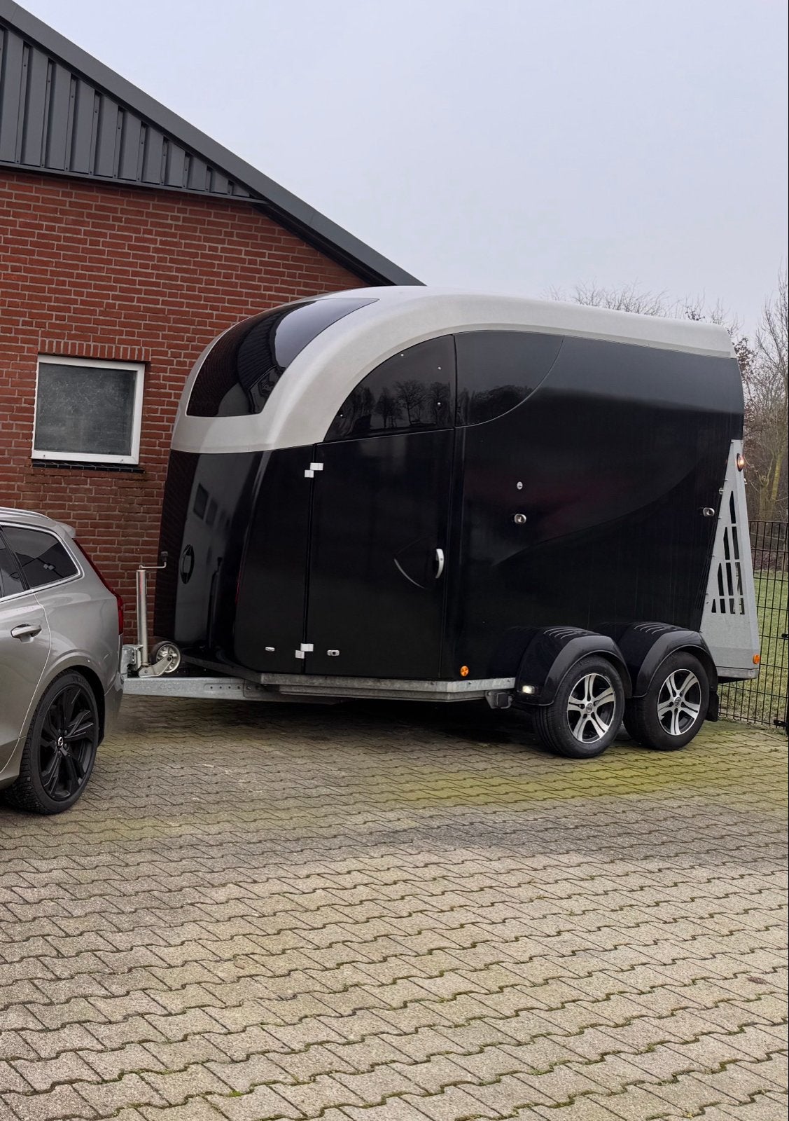 careliner bucker XL, Dieren en Toebehoren, Ophalen, Zo goed als nieuw, Polyester, 2-paards trailer