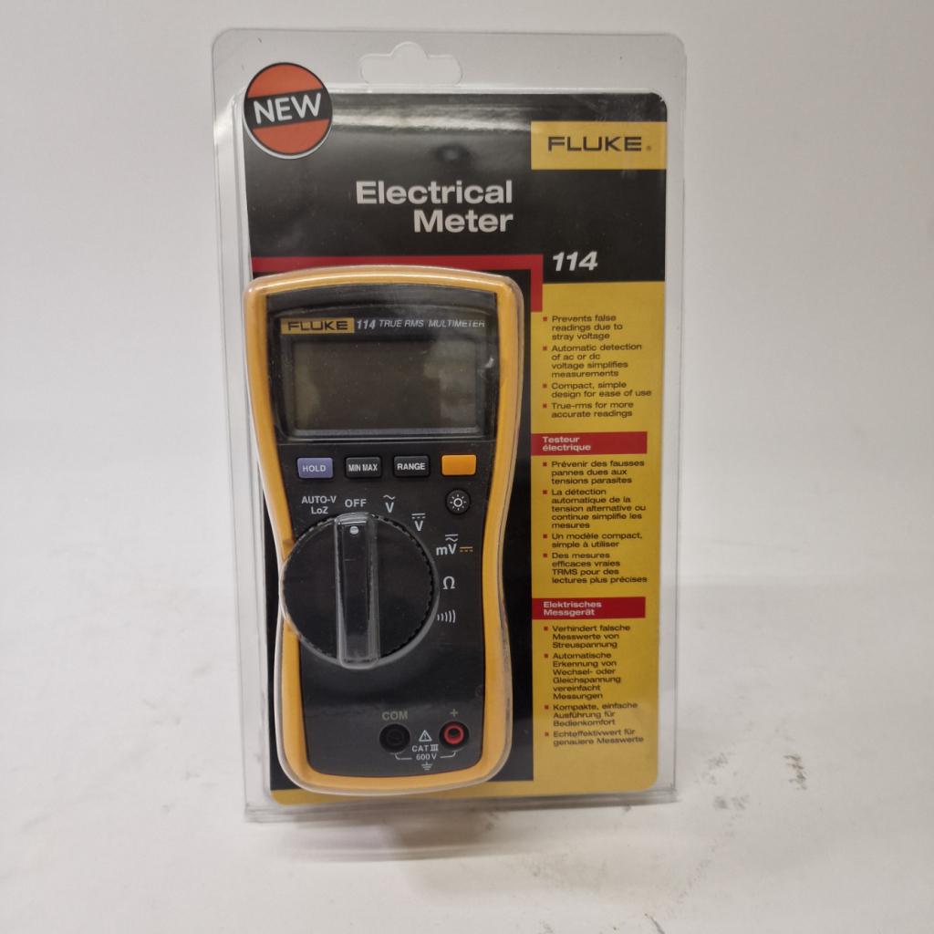 Fluke 114 Multimeter True-rms | Nieuw in doos!, Fluke, Nieuw, Support@fluke.com, 6920 Seaway Blvd
Everett, WA 98203
USA