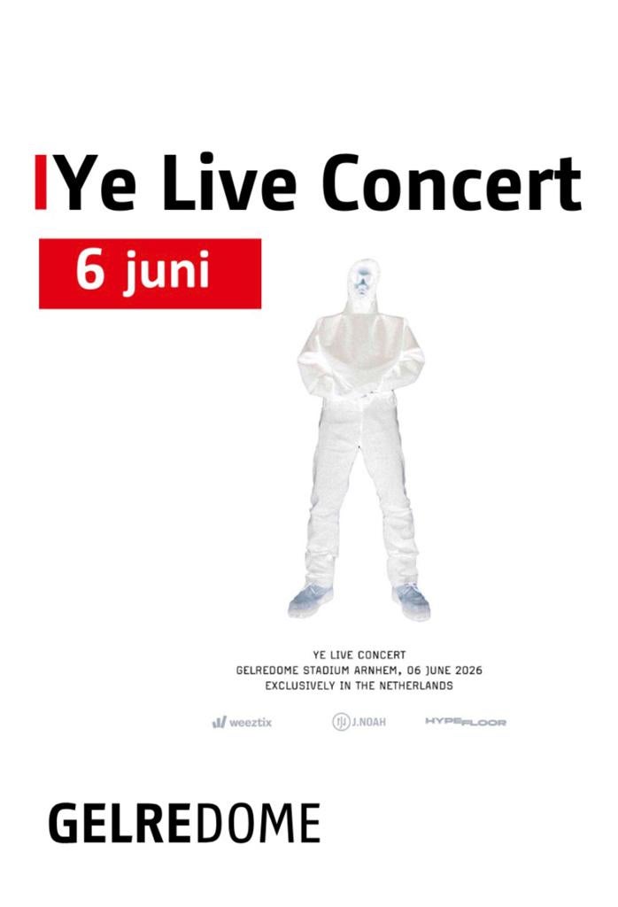 Kanye West general admission tickets (2) - 6 Juni Gelredomme, Tickets en Kaartjes, Twee personen, Juni