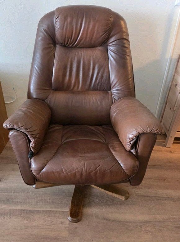 Mooie vintage Soderbergs relax  fauteuil ., Ophalen, Gebruikt, 50 tot 75 cm